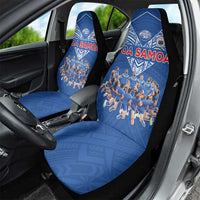 Toa Samoa Car Seat Cover Samoan Warrior Spirit Rugby - Polynesian Pride