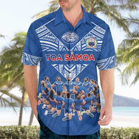Toa Samoa Hawaiian Shirt Samoan Warrior Spirit Rugby - Polynesian Pride