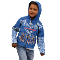 Toa Samoa Kid Hoodie Samoan Warrior Spirit Rugby - Polynesian Pride