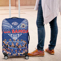 Toa Samoa Luggage Cover Samoan Warrior Spirit Rugby - Polynesian Pride