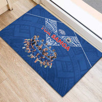 Toa Samoa Rubber Doormat Samoan Warrior Spirit Rugby DT05 - Polynesian Pride
