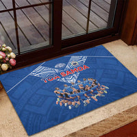Toa Samoa Rubber Doormat Samoan Warrior Spirit Rugby DT05 - Polynesian Pride