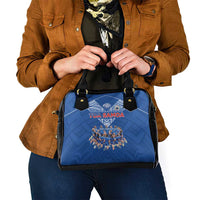 Toa Samoa Shoulder Handbag Samoan Warrior Spirit Rugby DT05 - Polynesian Pride