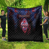 Guam Quilt Chamorro Seal Tribal Scratch Design - Polynesian Pride