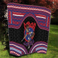 Samoa Mixed Martial Arts Quilt Flying Knee Of Samoan DT05 - Polynesian Pride
