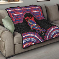 Samoa Mixed Martial Arts Quilt Flying Knee Of Samoan DT05 - Polynesian Pride