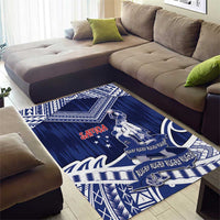 Samoa Rugby Area Rug Pacific Warrior Glory DT05 - Polynesian Pride
