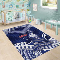 Samoa Rugby Area Rug Pacific Warrior Glory DT05 - Polynesian Pride