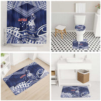 Samoa Rugby Bathroom Set Pacific Warrior Glory DT05 - Polynesian Pride