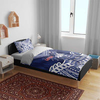 Samoa Rugby Bedding Set Pacific Warrior Glory DT05 - Polynesian Pride