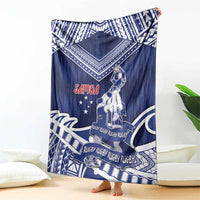 Samoa Rugby Blanket Pacific Warrior Glory DT05 - Polynesian Pride
