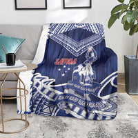 Samoa Rugby Blanket Pacific Warrior Glory DT05 - Polynesian Pride
