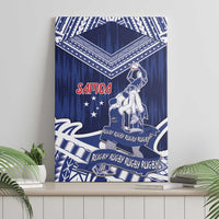 Samoa Rugby Canvas Wall Art Pacific Warrior Glory DT05 - Polynesian Pride