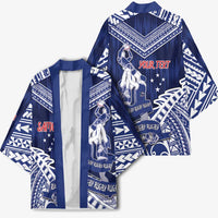 Personalised Samoa Rugby Kimono Pacific Warrior Glory DT05 - Polynesian Pride