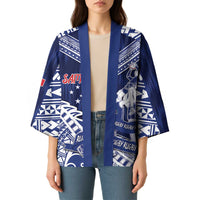 Personalised Samoa Rugby Kimono Pacific Warrior Glory DT05 - Polynesian Pride