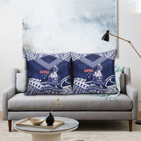 Samoa Rugby Pillow Cover Pacific Warrior Glory DT05 - Polynesian Pride