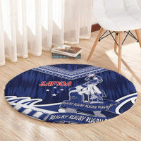 Samoa Rugby Round Carpet Pacific Warrior Glory DT05 - Polynesian Pride
