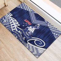 Samoa Rugby Rubber Doormat Pacific Warrior Glory DT05 - Polynesian Pride