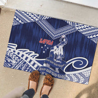 Samoa Rugby Rubber Doormat Pacific Warrior Glory DT05 - Polynesian Pride