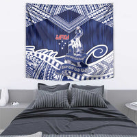 Samoa Rugby Tapestry Pacific Warrior Glory DT05 - Polynesian Pride