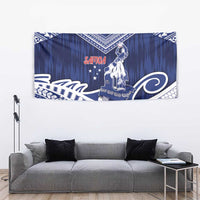 Samoa Rugby Tapestry Pacific Warrior Glory DT05 - Polynesian Pride