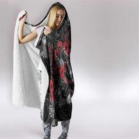 Hawaiian And Japanese Hooded Blanket Aloha Koi Fish Palaka Patterns DT05 - Polynesian Pride