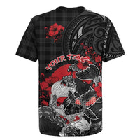 Personalised Hawaiian And Japanese Rugby Jersey Aloha Koi Fish Palaka Patterns DT05 - Polynesian Pride
