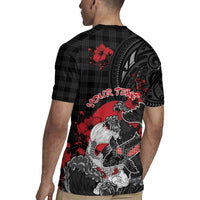Personalised Hawaiian And Japanese Rugby Jersey Aloha Koi Fish Palaka Patterns DT05 - Polynesian Pride