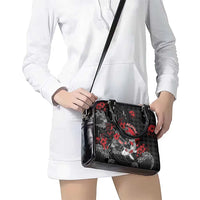 Hawaiian And Japanese Shoulder Handbag Aloha Koi Fish Palaka Patterns DT05 - Polynesian Pride