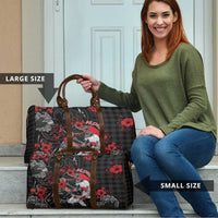 Hawaiian And Japanese Travel Bag Aloha Koi Fish Palaka Patterns DT05 - Polynesian Pride
