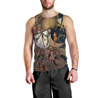 Hawaii Makahiki Men Tank Top Polynesian Sky And Earth - Polynesian Pride