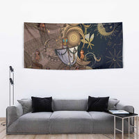 Hawaii Makahiki Tapestry Polynesian Sky And Earth - Polynesian Pride