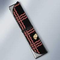 Hawaii Palaka Kahelelani Shell Lei Costume Auto Sun Shade Plaid Patterns