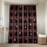 Hawaii Palaka Kahelelani Shell Lei Costume Bathroom Set Plaid Patterns