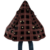 Hawaii Palaka Kahelelani Shell Lei Costume Cloak Plaid Patterns