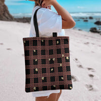 Hawaii Palaka Kahelelani Shell Lei Costume Tote Bag Plaid Patterns