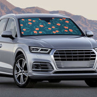 Hawaii Monstera Auto Sun Shade Hibiscus Flowers Simple Style - Polynesian Pride