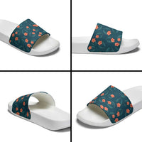 Hawaii Monstera Slide Sandals Hibiscus Flowers Simple Style DT05 - Polynesian Pride