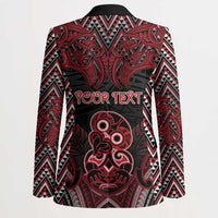 Personalised New Zealand Waitangi Day Blazer Te Tiriti O Waitangi 1840 DT05 - Polynesian Pride