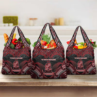 New Zealand Waitangi Day Grocery Bag Te Tiriti O Waitangi 1840 - Polynesian Pride