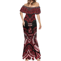 Personalised New Zealand Waitangi Day Mermaid Dress Te Tiriti O Waitangi 1840 - Polynesian Pride