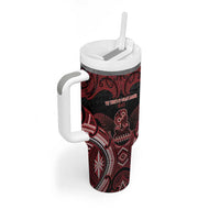 Personalised New Zealand Waitangi Day Tumbler With Handle Te Tiriti O Waitangi 1840 DT05 - Polynesian Pride