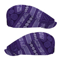 Fiji Marau na Kerisimasi Jeff Hat Purple Tapa Masi Inspired Christmas - Polynesian Pride