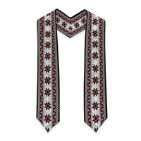 Fijian Masi Pattern Special Graduation Stole LT01 - Polynesian Pride