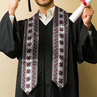 Fijian Masi Pattern Special Graduation Stole LT01 - Polynesian Pride