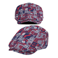 Guam Felis Pasgua Jeff Hat Pacific Patchwork Xmas Vibes LT9 - Polynesian Pride