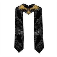 Hawaiian Honu And Surfboards Graduation Stole Gold Style LT05 - Polynesian Pride