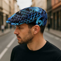 Humpback Whale Matariki New Zealand Jeff Hat NZ Maori Paikea Poutama Luxury Blue