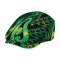 Humpback Whale Matariki New Zealand Jeff Hat NZ Maori Paikea Poutama Luxury Green LT14 - Polynesian Pride