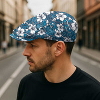 Karakarawa Bula Fiji Jeff Hat Fijian Tapa Seamless Hibiscus - Polynesian Pride